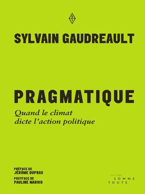 cover image of Pragmatique